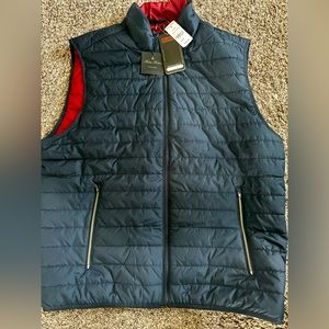 Brooks Brothers reversible puff vest